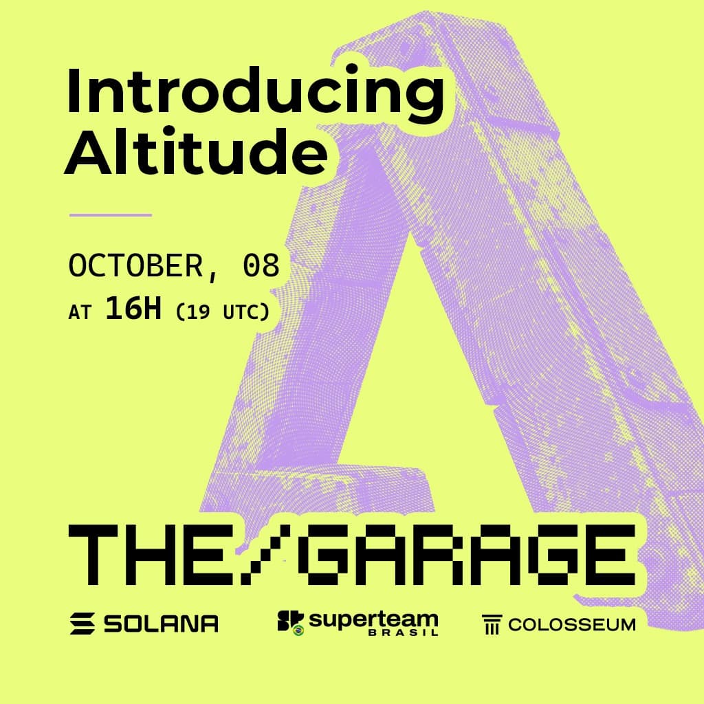 the/Garage invites Altitude | The global operating account for startups
